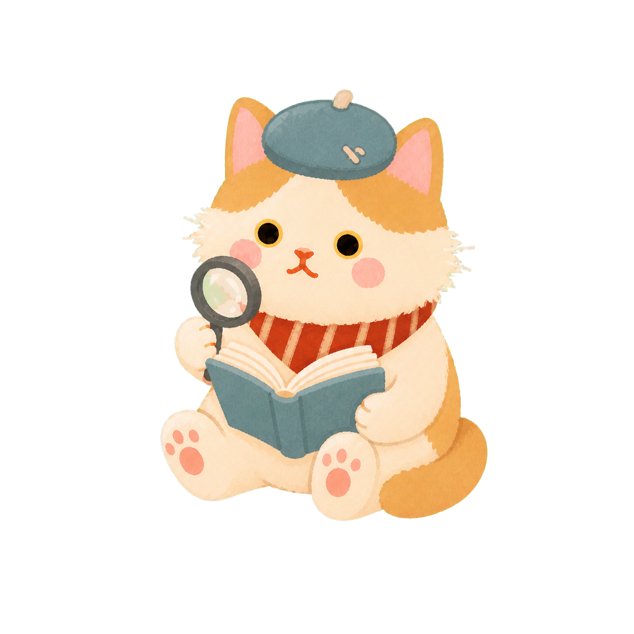 Neko reviewing cash advance information